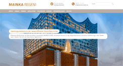 Desktop Screenshot of mainka-reisen.de